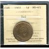 Image 1 : 1902 1¢ ICCS MS63RD.