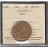 Image 1 : 1911 1¢ ICCS MS65RD.