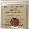 Image 1 : 1965 1¢ SmBds Blt 5 ICCS MS63 Red; Rotated Dies,