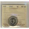 Image 1 : 1940 5¢ ICCS MS64.