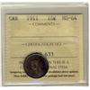 Image 1 : 1911 10¢ ICCS MS64.  Intense Bluish to red tones.