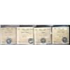 Image 1 : 1957, 1961, 1962, 1964 10¢ ICCS PL65 Heavy Cameo except 1961 is Cameo, Lot of 4 coins,