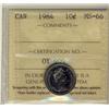 Image 1 : 1984 10¢ ICCS MS66.  Solo listed in POP report.