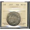Image 1 : 1937 50¢ ICCS MS65.  Intense autumn shades.