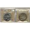 Image 1 : 1949 & 1950 $1 ICCS MS65.  Lot of 2 ICCS coins.