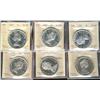 Image 1 : 1958, 1960, 1961, 1962, 1966 LB,  $1 ICCS PL65 Heavy Cameo and 1967 $1 ICCS SP66 Heavy Cameo, Lot of
