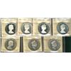 Image 1 : 1981 $1 PF65, 1982 PF65, 1987 PF66, 1987 PF67, 1988 PF67, 1993 PF66 & 1996 PF65.  Lof of 7 silver Pr