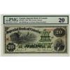 Image 1 : The Imperial Bank of Canada, 1920 $20 #095443, CH-375-16-18, PMG VF20.  Scarce this nice.