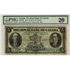 Image 1 : The Royal Bank of Canada, 1913 $5 #1863776, CH-630-12-02, PMG VF20.