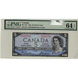 1954 $5 BC-31b #D/C7297759 PMG UNC64EPQ