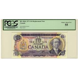 1971 $10 BC-49dA #EDX2610643.  RARE STEEL ENGRAVED PCGS CH AU55.