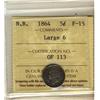 Image 1 : N.B. 1864  5¢ Large 6  ICCS F15