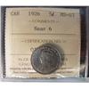 Image 1 : 1926 5¢ Near 6 ICCS MS63.  Brilliant with full luster.  Excellent strike with clean fields and nice 