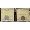 1905,1908 10¢ both ICCS VF30