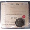 Image 1 : 1935 10¢ ICCS MS65.  Intense shades.