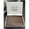 Image 1 : Johnnies Jeans Brown Leather Wallet With Multiple Compartments