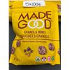 Image 3 : Lot of 5 Made Good Granola Minis, Chocolate Banana, 100g Each