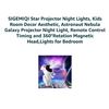 Image 1 : SIGEMIQI Star Projector Night Lights With Astronaut Design, 360-Degree Rotation