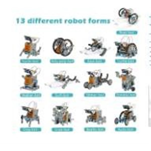 13-in-1 Solar Robot Kit with Green Energy Function
