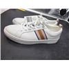 Image 2 : Ted Baker Lace-Up Sneakers with Multicolor Stripe Design (Size 8)