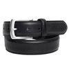 Image 1 : Roots Genuine Leather Belt XL/40-42, Black With Silver Buckle
