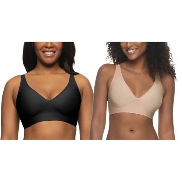 Buffalo David Bitton Wire-Free Bra, 2-Pack, Size M/M