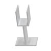 Image 1 : Lot of 6 Classic CSL-0W Aluminum Stair Rail Support Legs, White