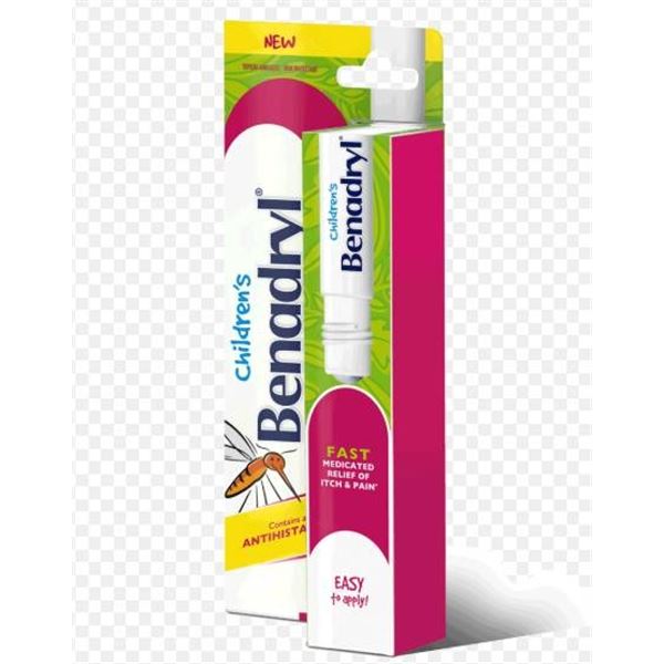 Benadryl Itch Relief – Two Units of 14 mL Each