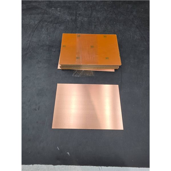 YOKIVE 20 Pcs PCB Copper Clad Board, FR4 Single-Sided Blank Circuit Boards, Great for Electronic Hob