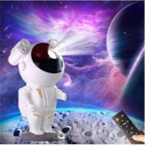 SIGEMIQI Star Projector Night Lights With Astronaut Design, 360-Degree Rotation