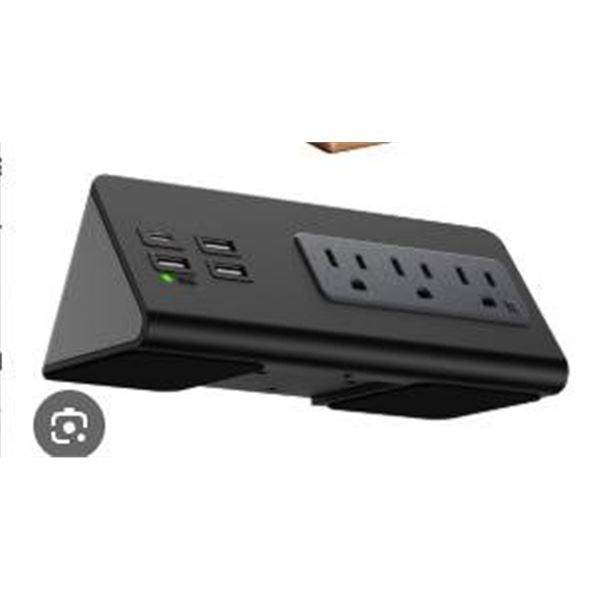 Furniture Power Charge Unit with USB and Outlets