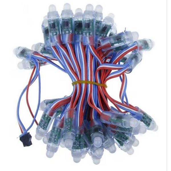 Pasilux WS2811 RGB Module String Lights (12mm, 100pcs)