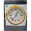 Image 2 : KooKoo Kids’ Wall Clock With Animal Sounds, Model 2010, Yellow Trim