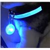 Image 1 : LED Safety Light Luminous Pendant SpotLit Clip-on Dog/Cat Pet Collar Lot of 3