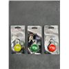 Image 2 : LED Safety Light Luminous Pendant SpotLit Clip-on Dog/Cat Pet Collar Lot of 3