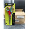 Image 2 : Case of 12 Buffalo Stainless Steel Scissors With Comfort Grip