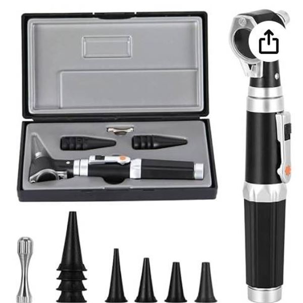 Bysameyee Mini Ear Otoscope with LED Light