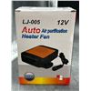 Image 2 : LJ-005 12V Auto Air Purification Heater Fan, 200W