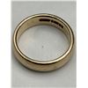 Image 3 : Yellow Gold Band Ring with Engraved Message and Markings “with all my love”