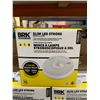 Image 3 : BRK Slim LED Strobe Smoke Alarm 7200SLA with 120V Hardwire Connection Lot of 3