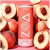 Image 1 : Zoa White Peach Zero Sugar Energy Drink 12-Pack, 355mL Cans