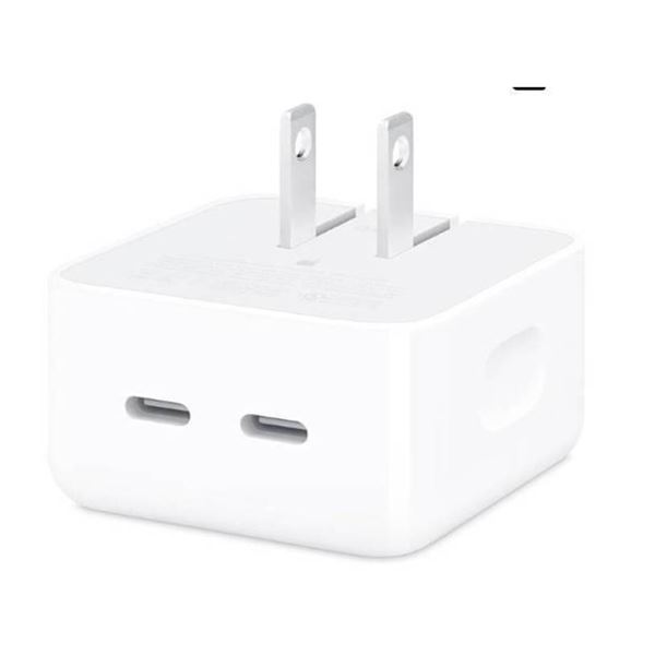 Apple 35W Dual USB-C Port Compact Power Adapter Model A2571
