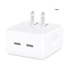 Image 1 : Apple 35W Dual USB-C Port Compact Power Adapter Model A2571
