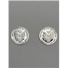 Image 1 : Two Silver 1 Gram Coins Featuring Walking Liberty and US Eagle Design