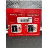 Image 1 : Two High-Speed Performance Memory Cards with SD and Micro SD Compatibility