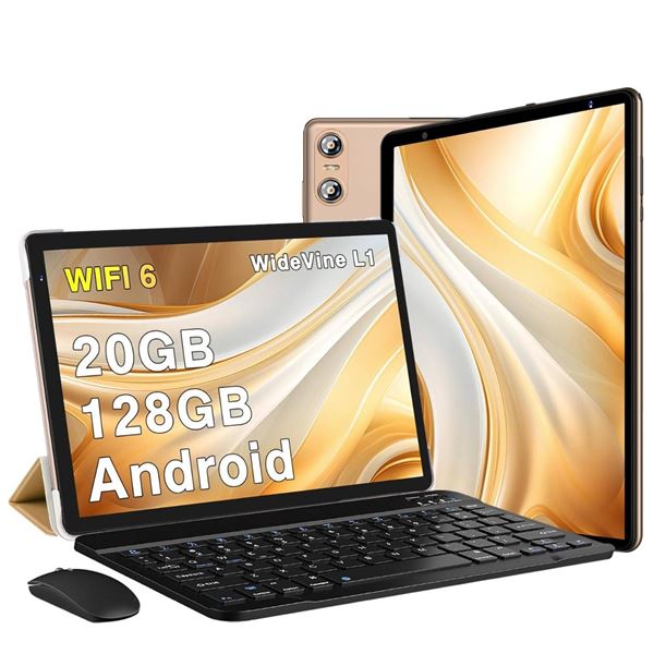 Biegedy B22 10.1-Inch Tablet PC with Dual Cameras GOLD
