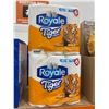 Image 2 : Royale Tiger Towel Half Sheet Paper Towels, 6 Rolls Per Pack, Lot of 2