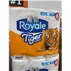 Image 3 : Royale Tiger Towel Half Sheet Paper Towels, 6 Rolls Per Pack, Lot of 2