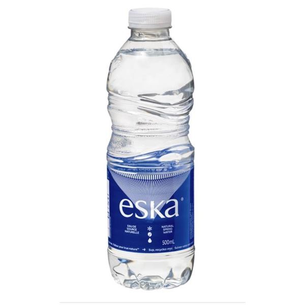 Eska Natural Spring Water 500ml LOT OF 3 X 12-PackS
