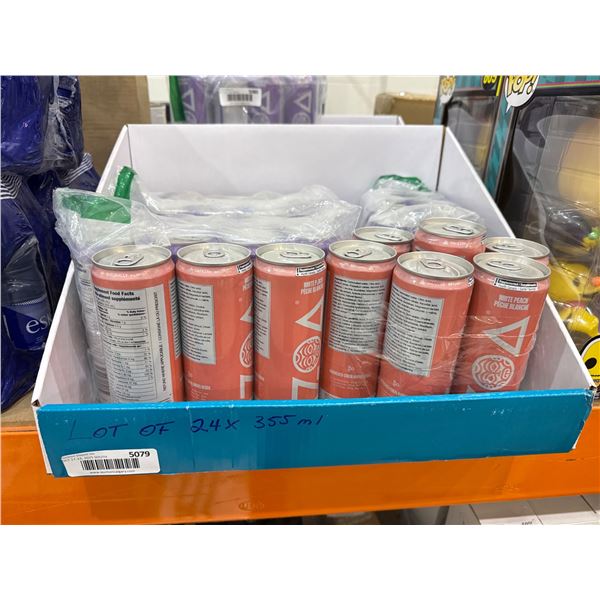 LOT OF ASSORTED ZOA ENERGY DRINK 24 X 355ML